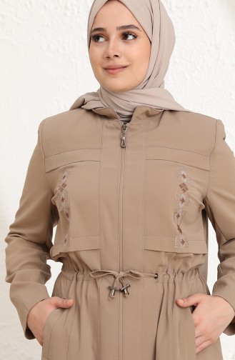 Creme Abayas 0430-06