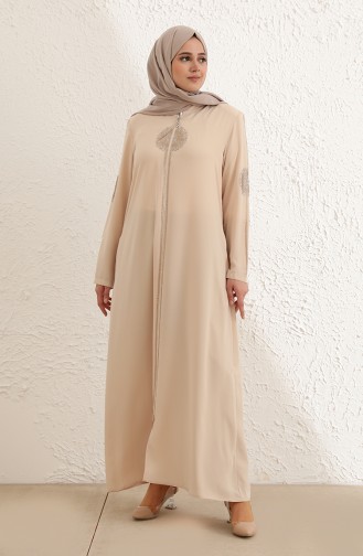 Beige Abaya 5960-05