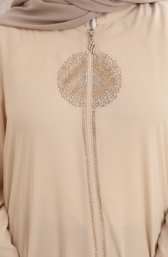 Beige Abayas 5960-05