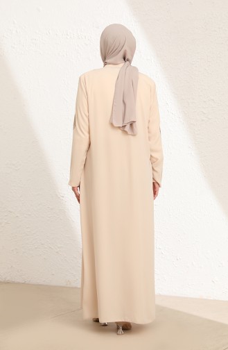 Beige Abayas 5960-05