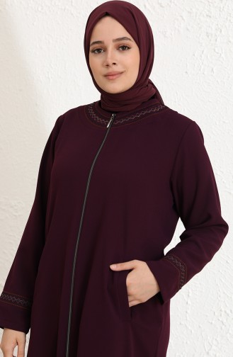 Abayas Plum 0350-04