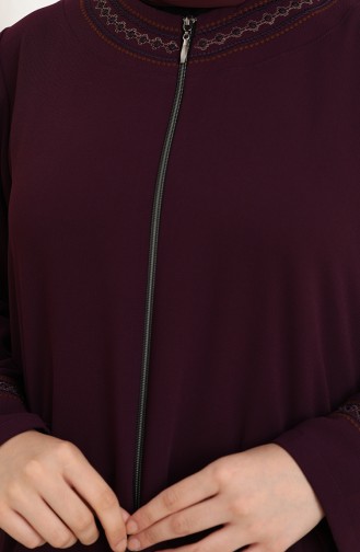 Plum Abaya 0350-04