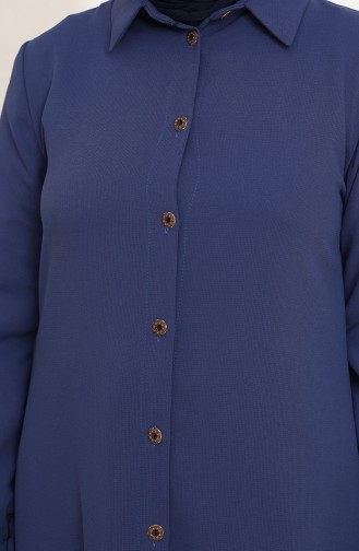 Indigo Overhemdblouse 0351-01