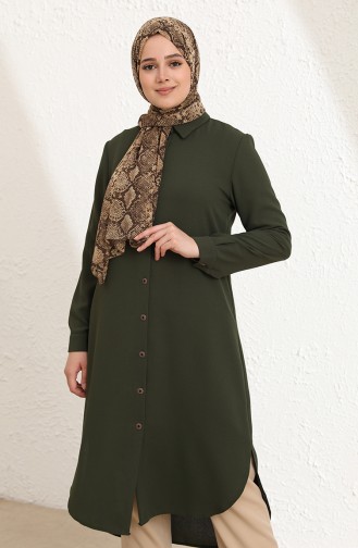 Khaki Hemd 0351-02