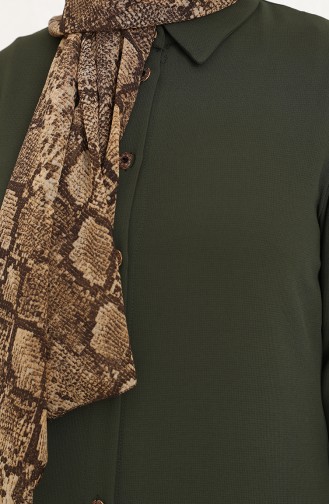 Khaki Hemd 0351-02