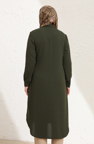 Khaki Hemd 0351-02