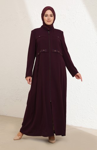 Purple Abaya 0432-04