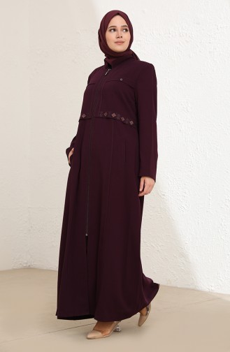 Purple Abaya 0432-04