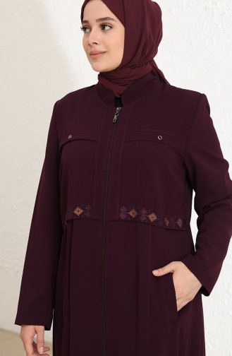 Purple Abaya 0432-04
