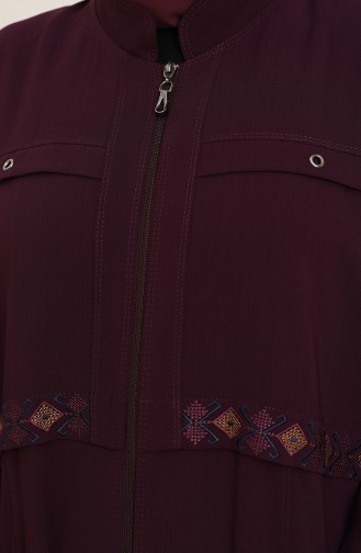 Purple Abaya 0432-04
