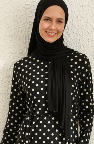 Robe Hijab Noir 3900-01