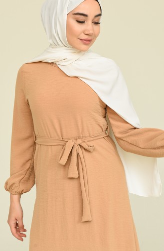 Mink Hijab Dress 1001-02