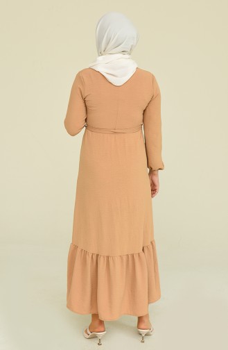 Mink Hijab Dress 1001-02