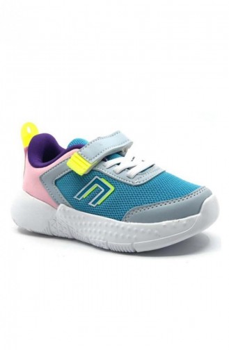 Cool Roma Kız Çocuk Günlük Spor Ayakkabı Mavi