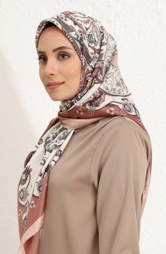 Ottoman Rayon Eşarp 70222-02 Pudra