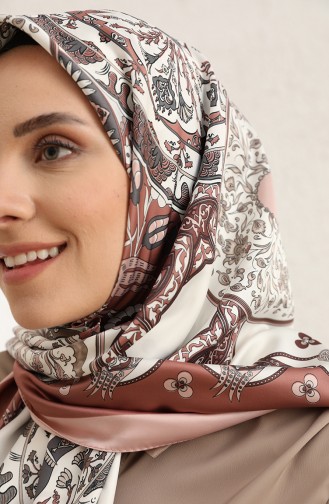 Ottoman Rayon Eşarp 70222-02 Pudra