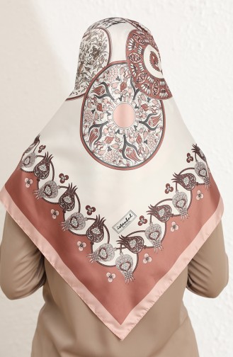 Ottoman Rayon Eşarp 70222-02 Pudra