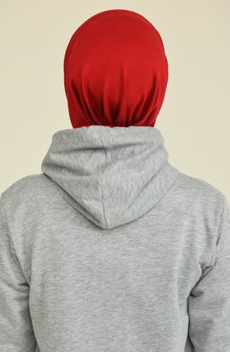 Claret red Hoofddoek 1198-01