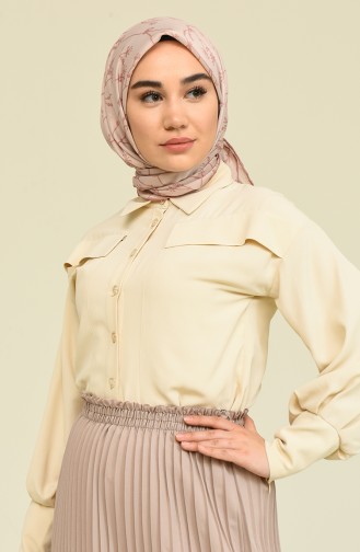 Cream Skirt 100-02