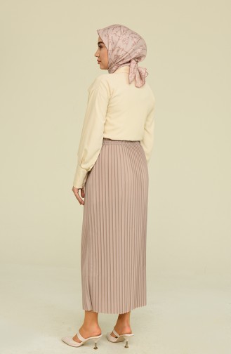 Cream Skirt 100-02