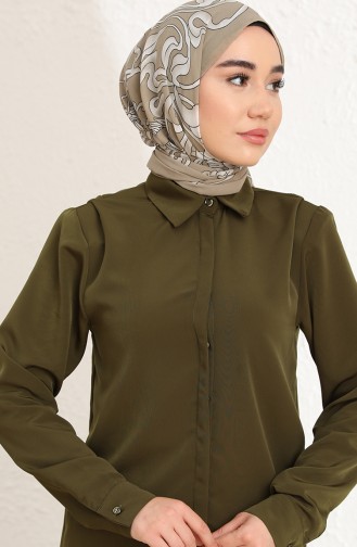 Khaki Hemd 3009-06