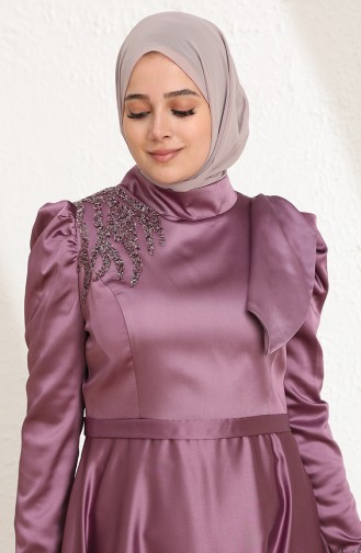 Stein Hijab-Abendkleider 6035-08