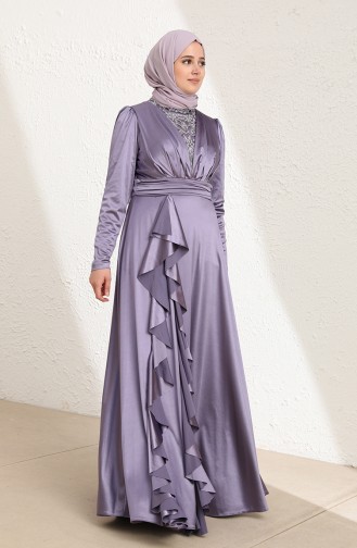 Stein Hijab-Abendkleider 6039-06