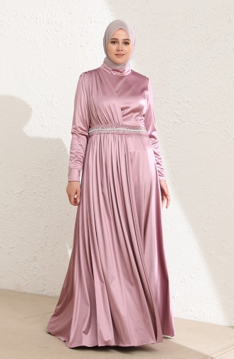 Gems Hijab Evening Dress 6040-03