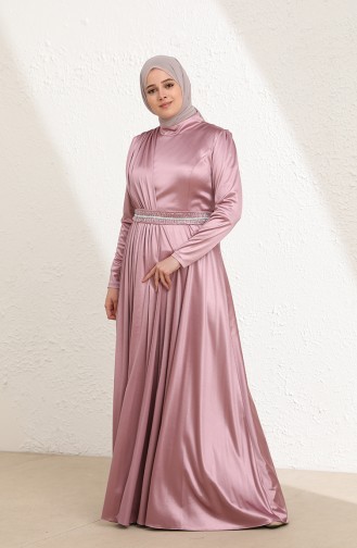 Habillé Hijab Rose Pâle 6040-03