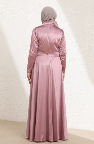 Gems Hijab Evening Dress 6040-03