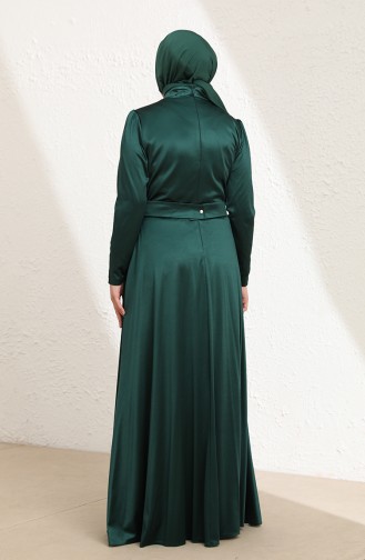 Habillé Hijab Vert emeraude 6040-05