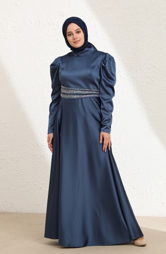 Stein Hijab-Abendkleider 6044-05