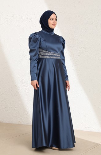 Stein Hijab-Abendkleider 6044-05