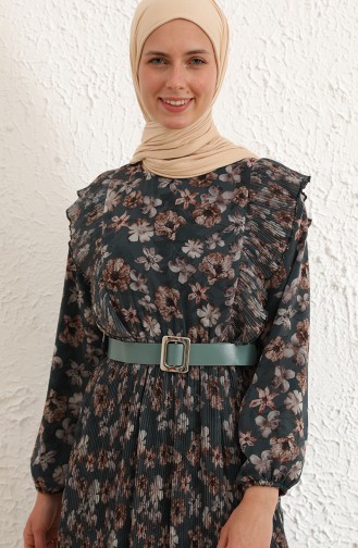 Anthracite Hijab Dress 0850-01