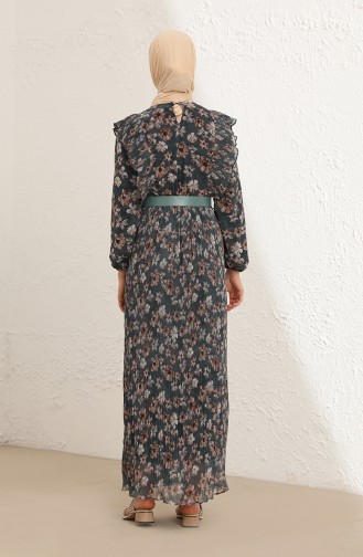Anthracite Hijab Dress 0850-01