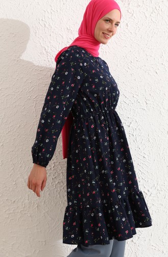 Navy Blue Tuniek 4339-02