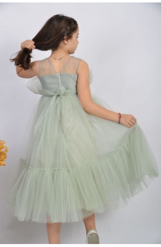 Mint Green Baby and Children`s Dress 1CY8320016-02