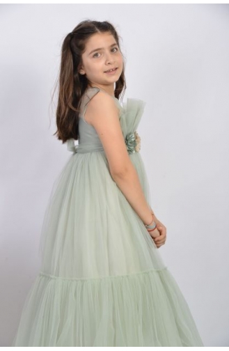 Mint Green Baby and Children`s Dress 1CY8320016-02