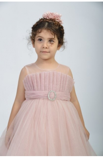 Kiz Çocuk Abiye 1CY8320018-01 Pudra