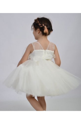 White Baby and Children`s Dress 1CY8320022-01