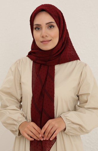 Claret red Hoofddoek 70216-11