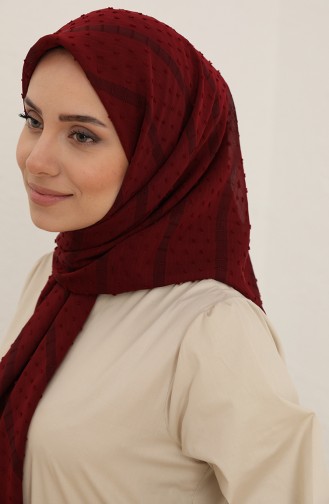 Claret red Hoofddoek 70216-11