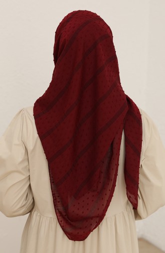 Claret red Hoofddoek 70216-11