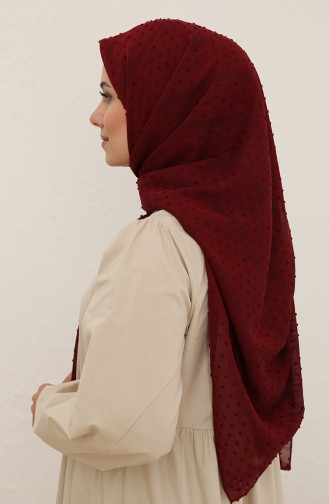 Claret red Hoofddoek 70217-04