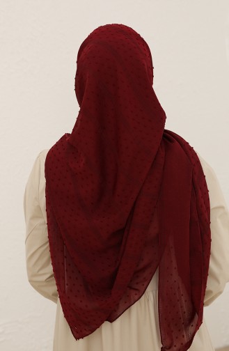 Claret red Hoofddoek 70217-04