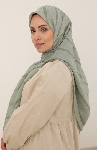 Echarpe Vert noisette 70217-05