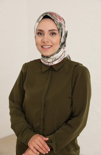 İstanbul Model Rayon Eşarp 70220-08 Taba Çağla Yeşili