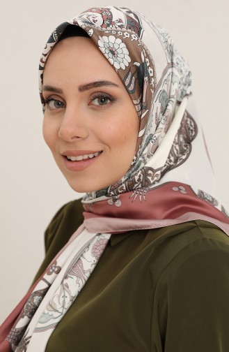 Ottoman Rayon Eşarp 70222-04 Gül Kurusu