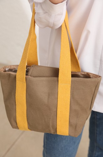 Khaki Shoulder Bag 0208-03