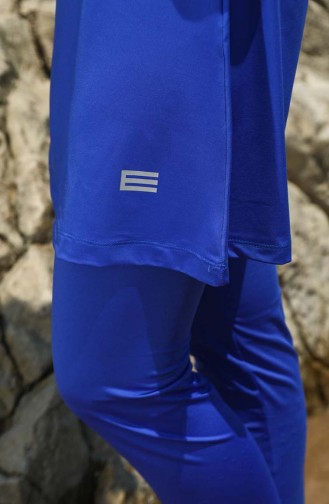 Saxon blue Swimsuit Hijab 7123-01